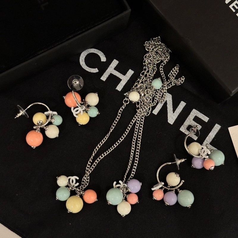 Ch*el earrings